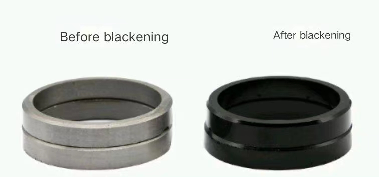 What is the difference between blackening and black oxidation?