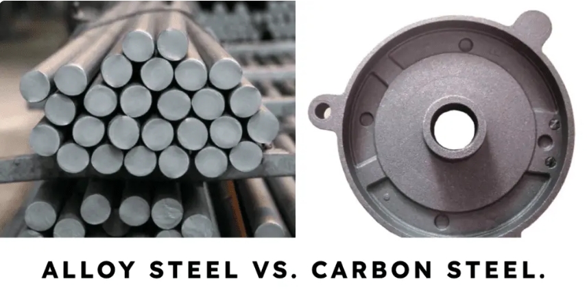 What is the difference between alloy steel and carbon steel?