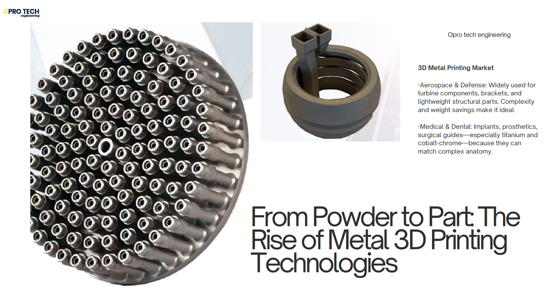 From Powder to Part: The Rise of Metal 3D Printing Technologies